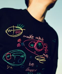 Alternative view of Sudadera MAKE ART
